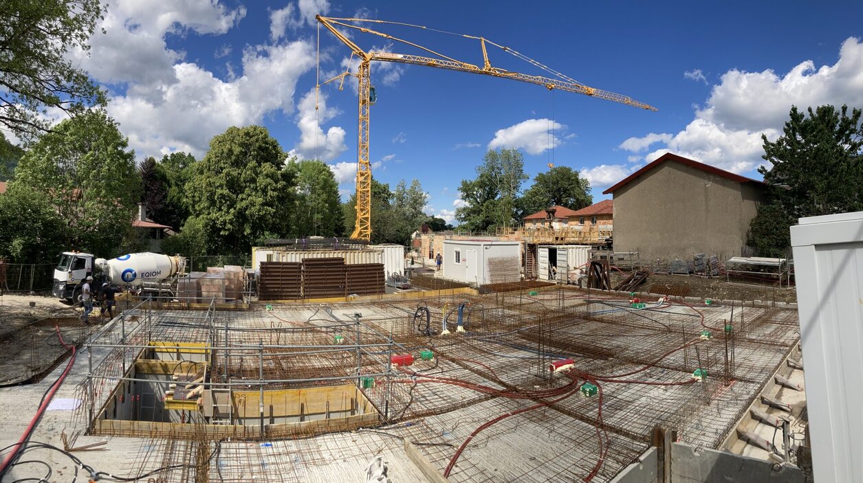 Actualité Zoom travaux sur l’opération CONFIDENCES à Echenevex !